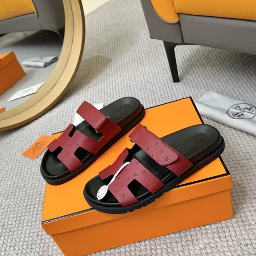 Hermes Slippers For Men #1305824 $98.00 USD, Wholesale Replica Hermes Slippers