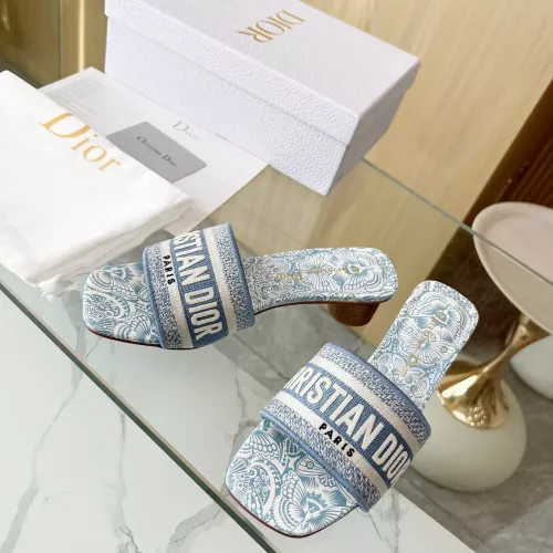 Replica Christian Dior Slippers For Women #1305917 $85.00 USD for Wholesale