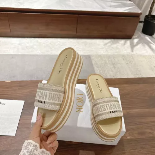 Replica Christian Dior Slippers For Women #1305938 $92.00 USD for Wholesale