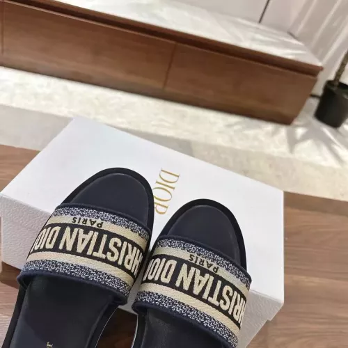 Replica Christian Dior Slippers For Women #1305939 $92.00 USD for Wholesale