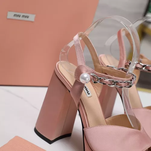 Replica MIU MIU Sandal For Women #1306093 $125.00 USD for Wholesale