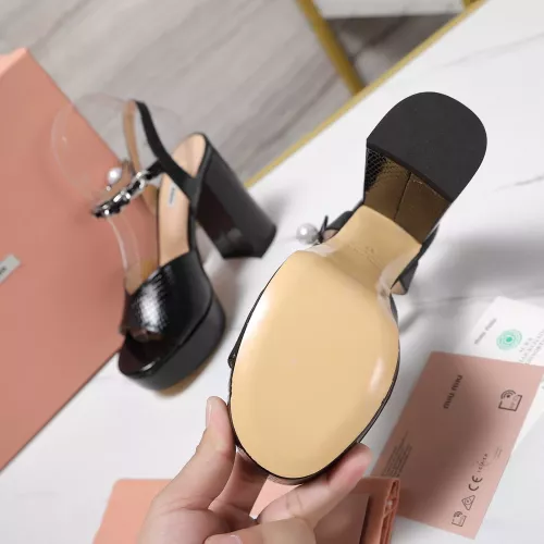 Replica MIU MIU Sandal For Women #1306101 $125.00 USD for Wholesale