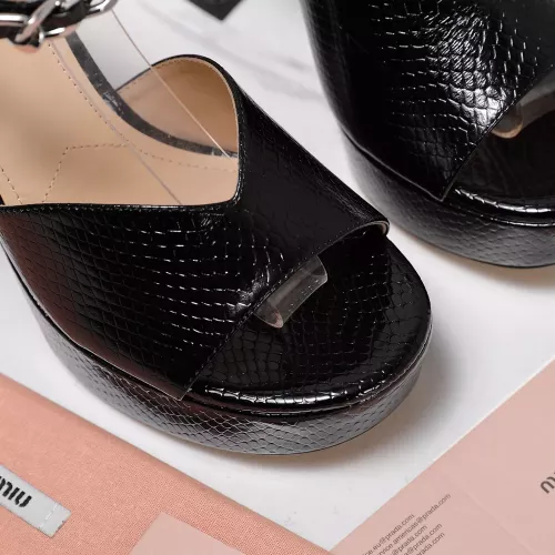 Replica MIU MIU Sandal For Women #1306101 $125.00 USD for Wholesale