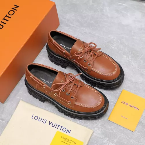 Replica Louis Vuitton LV Oxfords Shoes For Women #1306102 $118.00 USD for Wholesale