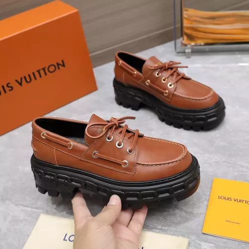 Replica Louis Vuitton LV Oxfords Shoes For Women #1306102 $118.00 USD for Wholesale