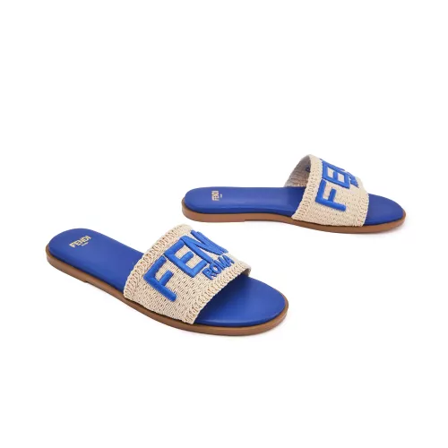 Replica Fendi Slippers For Women #1306151 $82.00 USD for Wholesale