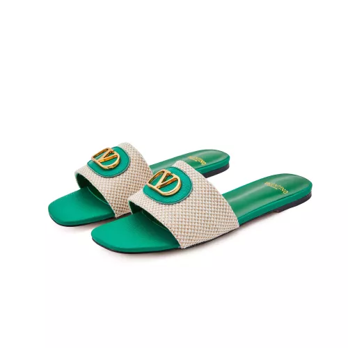 Valentino Slippers For Women #1306156 $82.00 USD, Wholesale Replica Valentino Slippers