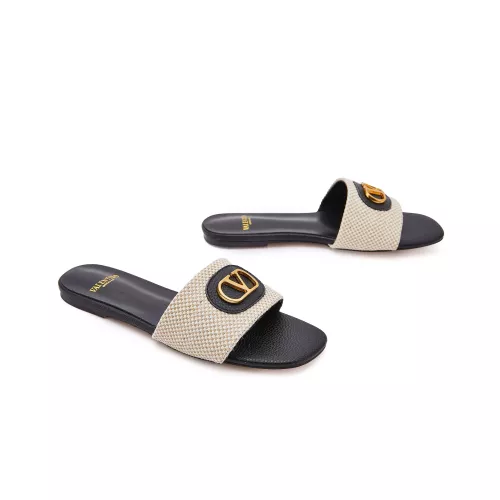 Replica Valentino Slippers For Women #1306158 $82.00 USD for Wholesale