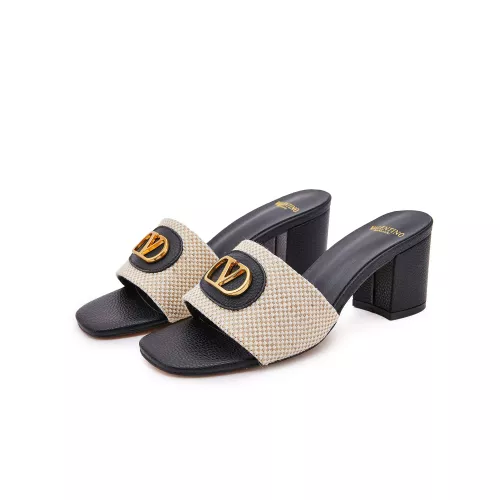 Valentino Slippers For Women #1306189 $85.00 USD, Wholesale Replica Valentino Slippers