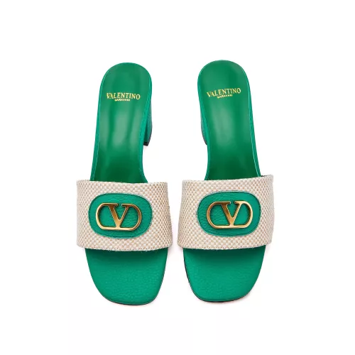 Replica Valentino Slippers For Women #1306190 $85.00 USD for Wholesale