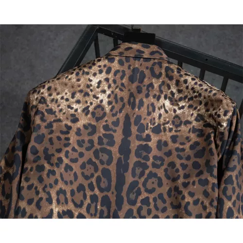 Replica Dolce & Gabbana D&G Shirts Long Sleeved For Men #1306221 $48.00 USD for Wholesale