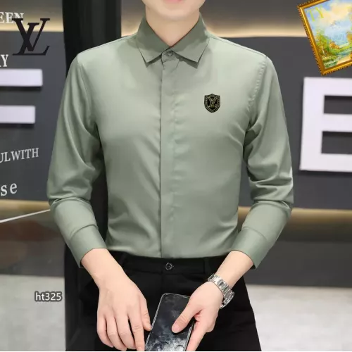 Louis Vuitton LV Shirts Long Sleeved For Men #1306225 $40.00 USD, Wholesale Replica Louis Vuitton LV Shirts