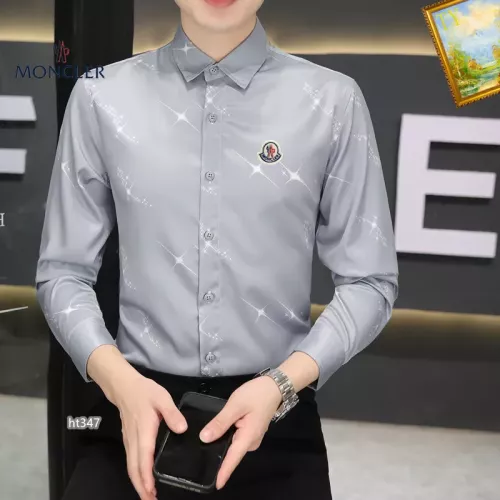 Moncler Shirts Long Sleeved For Men #1306240 $40.00 USD, Wholesale Replica Moncler Shirts