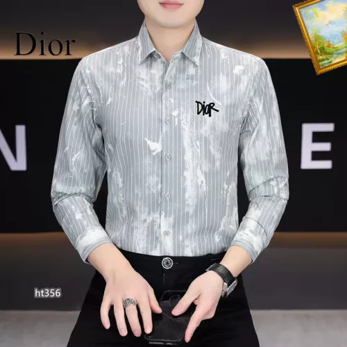 Christian Dior Shirts Long Sleeved For Men #1306253 $40.00 USD, Wholesale Replica Christian Dior Shirts