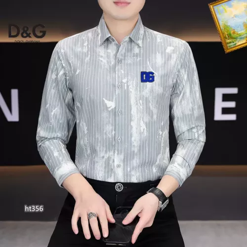 Dolce &amp; Gabbana D&amp;G Shirts Long Sleeved For Men #1306257 $40.00 USD, Wholesale Replica Dolce &amp; Gabbana D&amp;G Shirts
