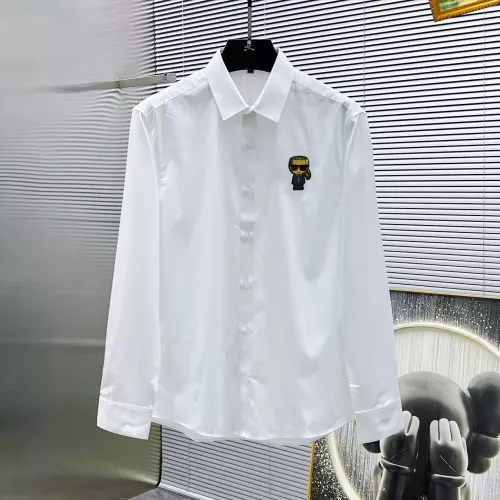 Fendi Shirts Long Sleeved For Men #1306281 $40.00 USD, Wholesale Replica Fendi Shirts