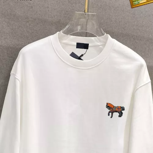 Replica Hermes Hoodies Long Sleeved For Men #1306327 $40.00 USD for Wholesale
