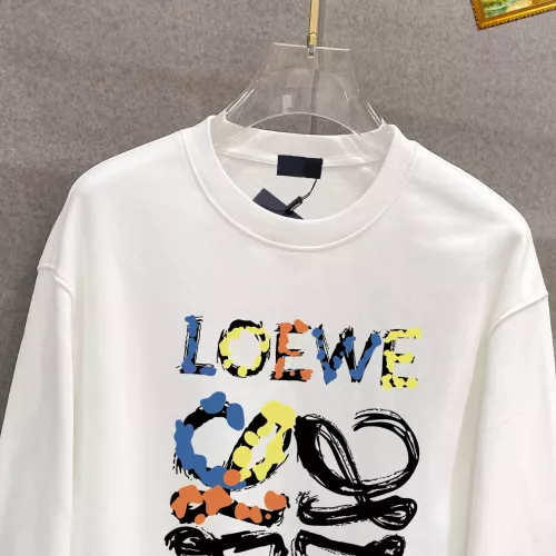 Replica LOEWE Hoodies Long Sleeved For Men #1306363 $40.00 USD for Wholesale