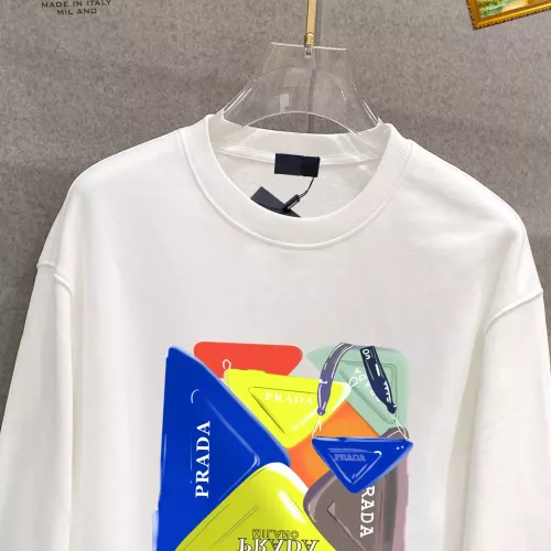 Replica Prada Hoodies Long Sleeved For Men #1306373 $40.00 USD for Wholesale