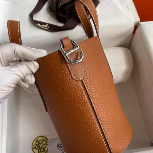 Replica Hermes AAA Quality Handbags In Silver For Women #1306508 $261.16 USD for Wholesale