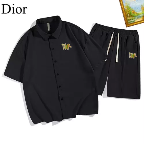 Christian Dior Tracksuits Short Sleeved For Men #1306521 $48.00 USD, Wholesale Replica Christian Dior Tracksuits