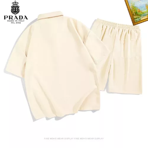 Replica Prada Tracksuits Short Sleeved For Men #1306529 $48.00 USD for Wholesale