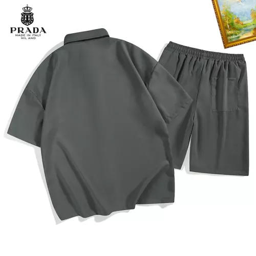 Replica Prada Tracksuits Short Sleeved For Men #1306533 $48.00 USD for Wholesale