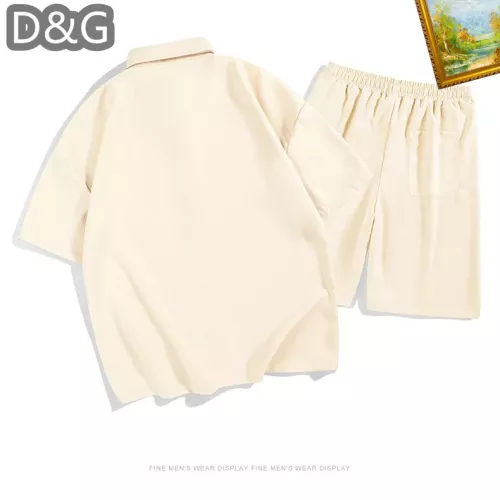 Replica Dolce & Gabbana D&G Tracksuits Short Sleeved For Men #1306535 $48.00 USD for Wholesale