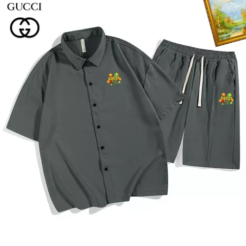 Gucci Tracksuits Short Sleeved For Men #1306564 $48.00 USD, Wholesale Replica Gucci Tracksuits