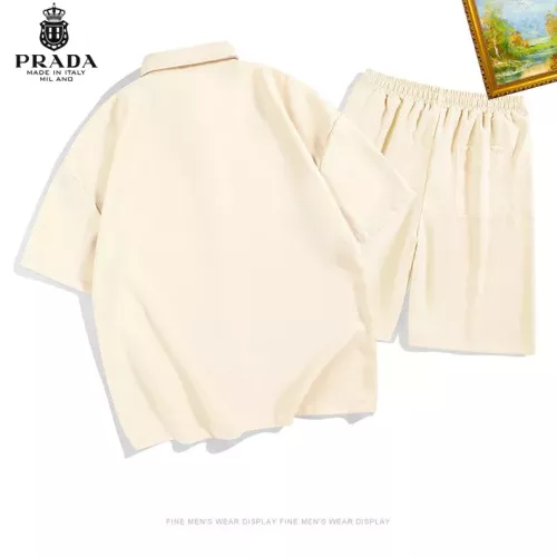 Replica Prada Tracksuits Short Sleeved For Men #1306575 $48.00 USD for Wholesale