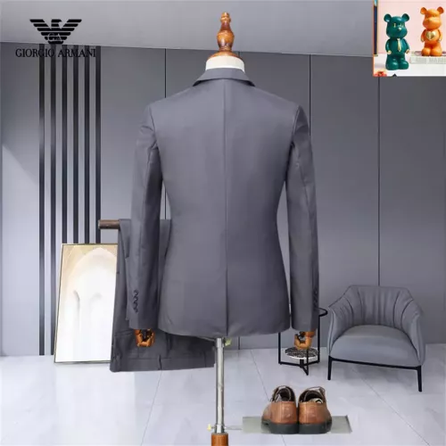 Replica Armani Tracksuits Long Sleeved For Men #1306613 $92.00 USD for Wholesale