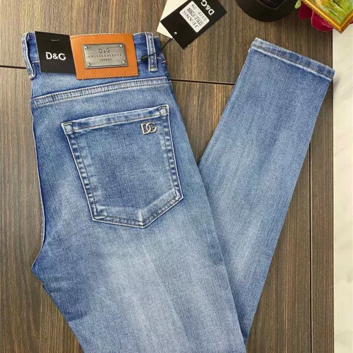 Replica Dolce & Gabbana D&G Jeans For Men #1306708 $48.00 USD for Wholesale