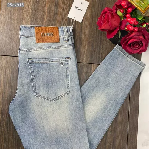 Replica Christian Dior Jeans For Men #1306709 $48.00 USD for Wholesale