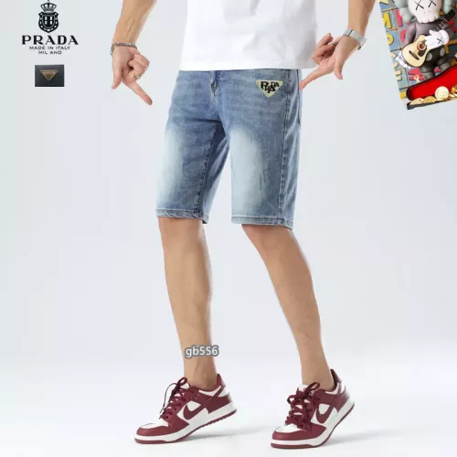 Replica Prada Jeans For Men #1306763 $40.00 USD for Wholesale