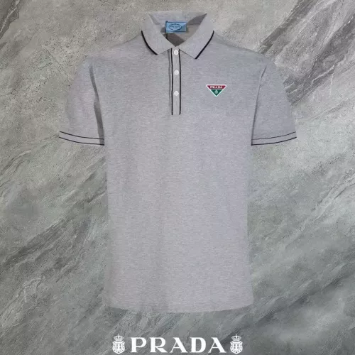 Prada T-Shirts Short Sleeved For Men #1306909 $45.00 USD, Wholesale Replica Prada T-Shirts