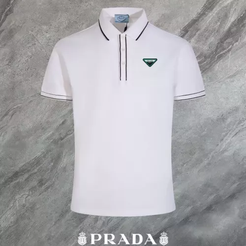 Prada T-Shirts Short Sleeved For Men #1306912 $45.00 USD, Wholesale Replica Prada T-Shirts