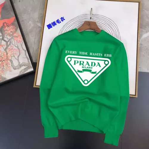 Prada Sweater Long Sleeved For Men #1307032 $48.00 USD, Wholesale Replica Prada Sweater