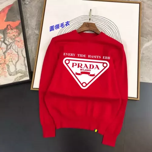 Prada Sweater Long Sleeved For Men #1307033 $48.00 USD, Wholesale Replica Prada Sweater