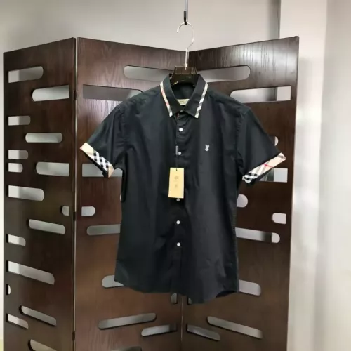 Burberry Shirts Short Sleeved For Men #1307212 $40.00 USD, Wholesale Replica Burberry Shirts