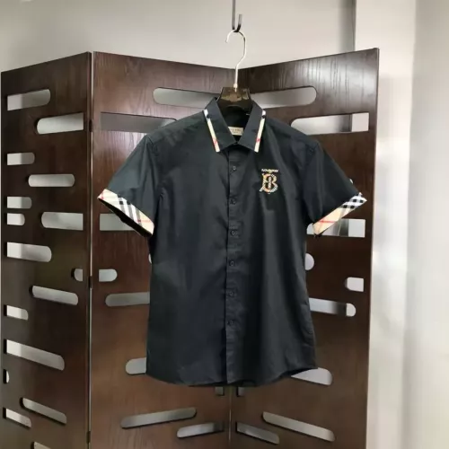 Burberry Shirts Short Sleeved For Men #1307217 $40.00 USD, Wholesale Replica Burberry Shirts