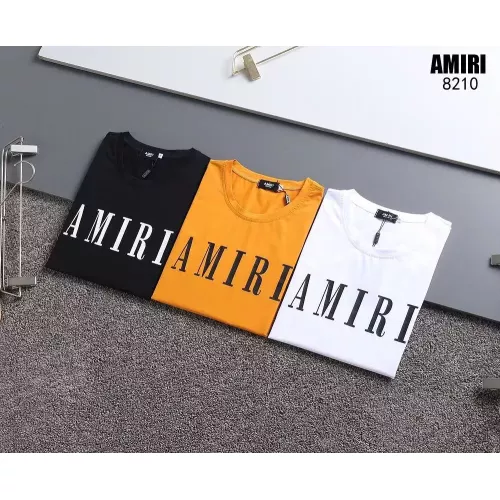 Replica Amiri T-Shirts Short Sleeved For Men #1307231 $29.00 USD for Wholesale
