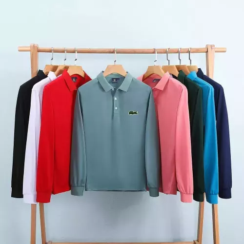 Replica Lacoste T-Shirts Long Sleeved For Men #1307319 $39.00 USD for Wholesale