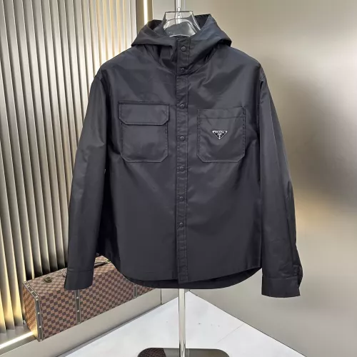 Prada Jackets Long Sleeved For Unisex #1307542 $128.00 USD, Wholesale Replica Prada Jackets