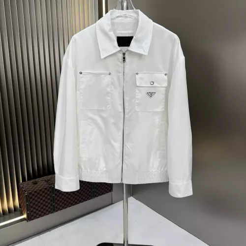 Prada Jackets Long Sleeved For Unisex #1307547 $128.00 USD, Wholesale Replica Prada Jackets