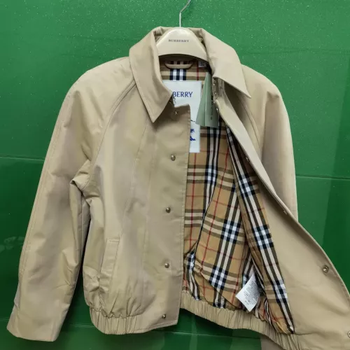 Replica Burberry Trench Coat Long Sleeved For Women #1307581 $132.00 USD for Wholesale
