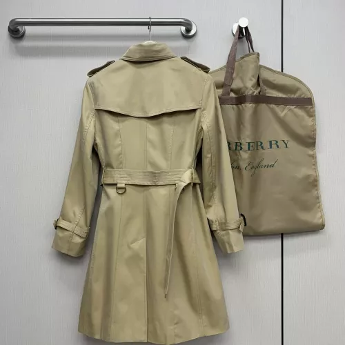 Replica Burberry Trench Coat Long Sleeved For Women #1307584 $185.00 USD for Wholesale