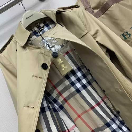 Replica Burberry Trench Coat Long Sleeved For Women #1307584 $185.00 USD for Wholesale