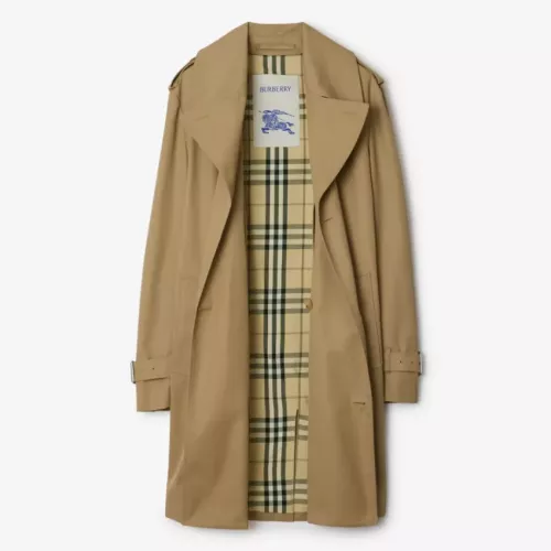 Replica Burberry Trench Coat Long Sleeved For Women #1307600 $170.00 USD for Wholesale