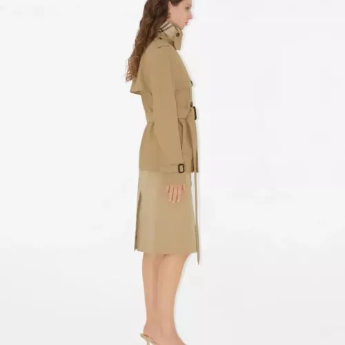 Replica Burberry Trench Coat Long Sleeved For Women #1307603 $172.00 USD for Wholesale