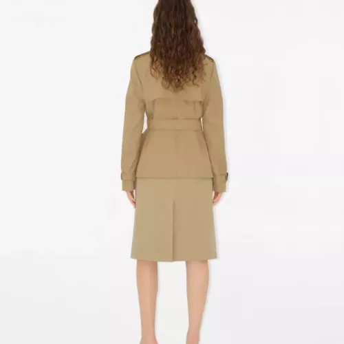 Replica Burberry Trench Coat Long Sleeved For Women #1307603 $172.00 USD for Wholesale